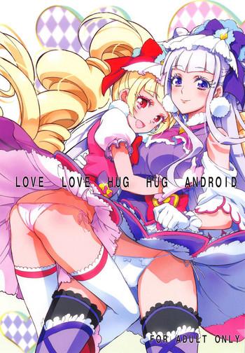 love love hug hug android cover
