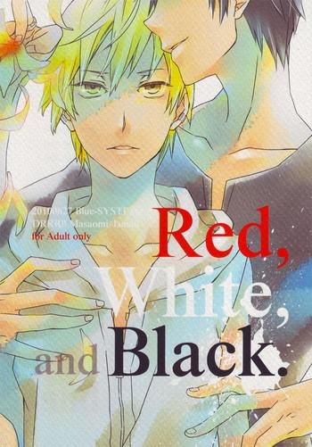 red white and black cover