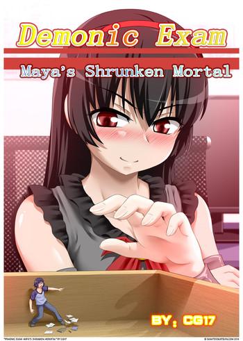 demonic exam maya x27 s shrunken mortal cover