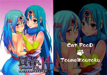 c82 cat food toumei kousaku napata chika kenja san reberu ju yon drgon quest iii chinese incomplete cover